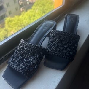 Nordstrom Marissa Woven Heeled Sandal